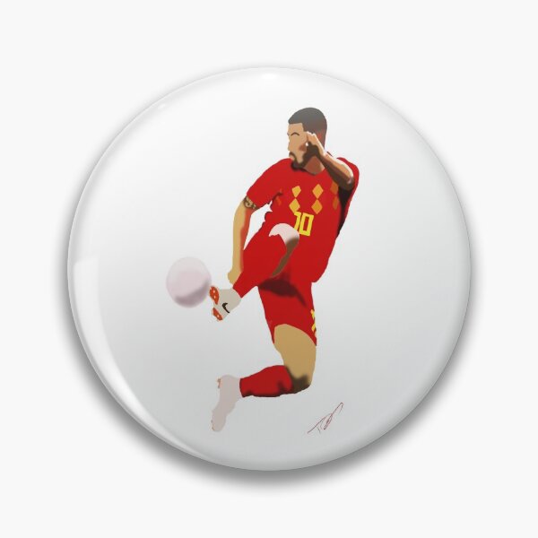 Artikelvorschau, Eden Hazard Belgien entworfen und verkauft von Webbed Toe Design's.
