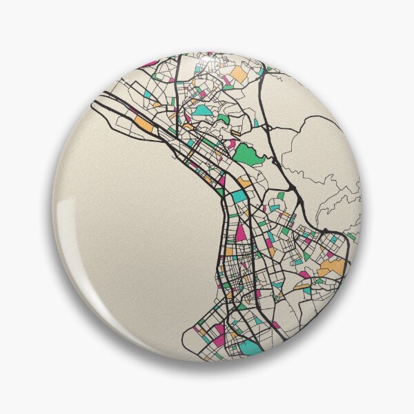 Item preview, Thessaloniki, Greece Street Map designed and sold by A Deniz Akerman.