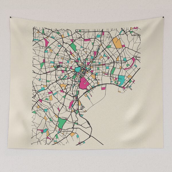 Item preview, Tokyo, Japan Street Map designed and sold by A Deniz Akerman.