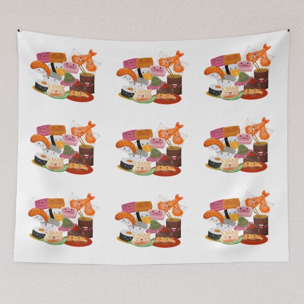 Item preview, Sushi Go Card Game Characters designed and sold by irchiliart.
