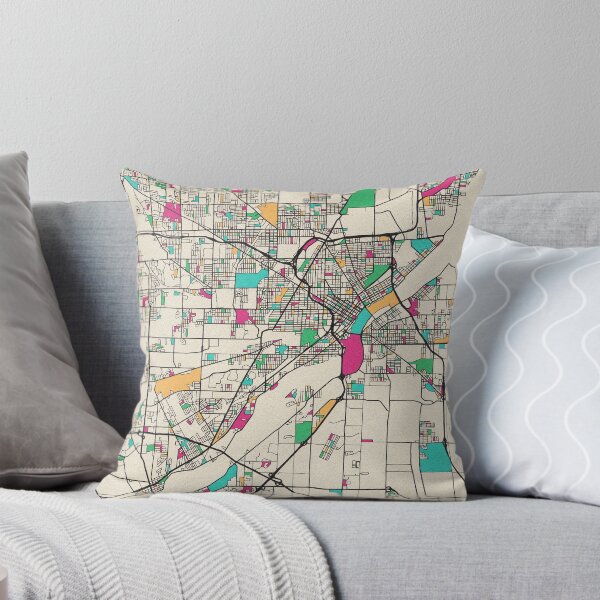 Item preview, Toledo, Ohio Street Map designed and sold by A Deniz Akerman.