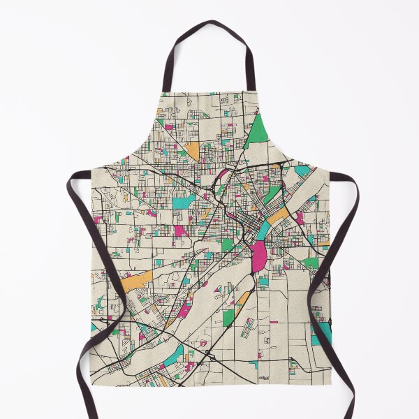 Item preview, Toledo, Ohio Street Map designed and sold by A Deniz Akerman.
