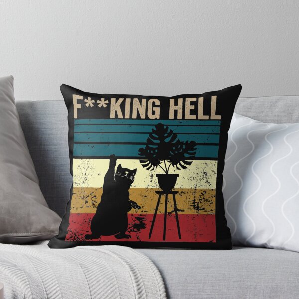 Item preview, VINTAGE CAT F**KING HELL designed and sold by noahs-shop.