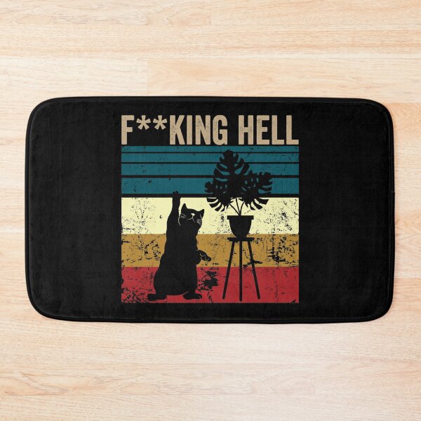 Item preview, VINTAGE CAT F**KING HELL designed and sold by noahs-shop.