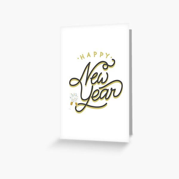 Item preview, Happy new year gold style!! designed and sold by bowziired.