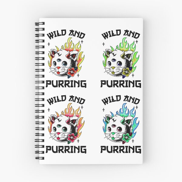 Item preview,  Wild Little White and Kittens Purring And Playing Evil Wittle Fireball of Furry Fury Art designed and sold by TeachUrb.