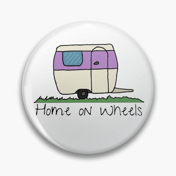 Artikelvorschau, Netter Retro-Wohnwagen, rosa entworfen und verkauft von FoxCalledThread.
