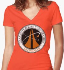 Moonraker Project Women's Fitted V-Neck T-Shirt