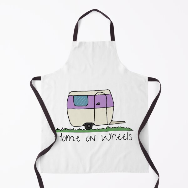 Item preview, Cute retro caravan, pink designed and sold by FoxCalledThread.