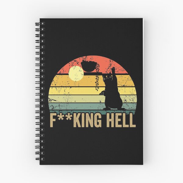 Item preview, VINTAGE CAT F**KING HELL designed and sold by noahs-shop.