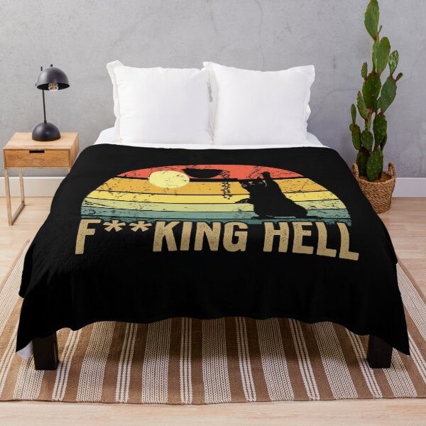 Item preview, VINTAGE CAT F**KING HELL designed and sold by noahs-shop.