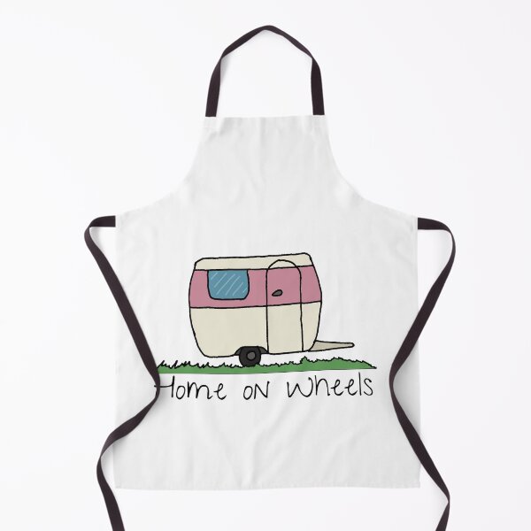 Item preview, Cute retro caravan, Red designed and sold by FoxCalledThread.