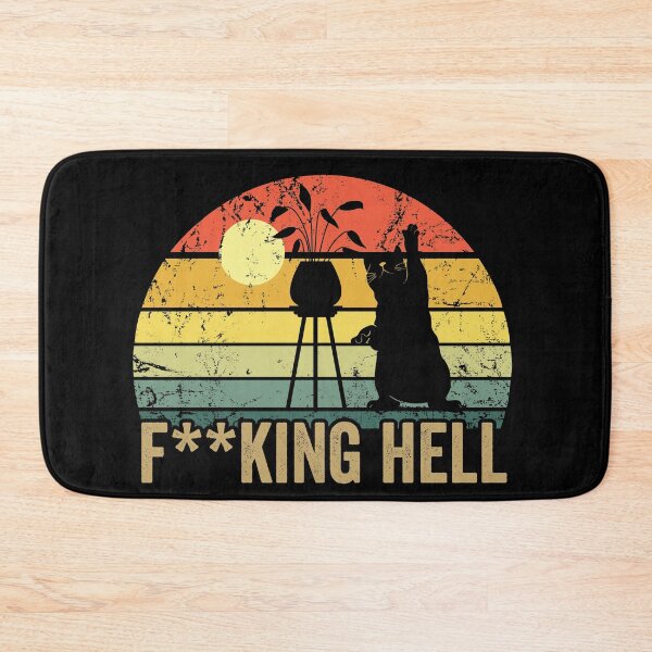 Item preview, VINTAGE CAT F**KING HELL designed and sold by noahs-shop.