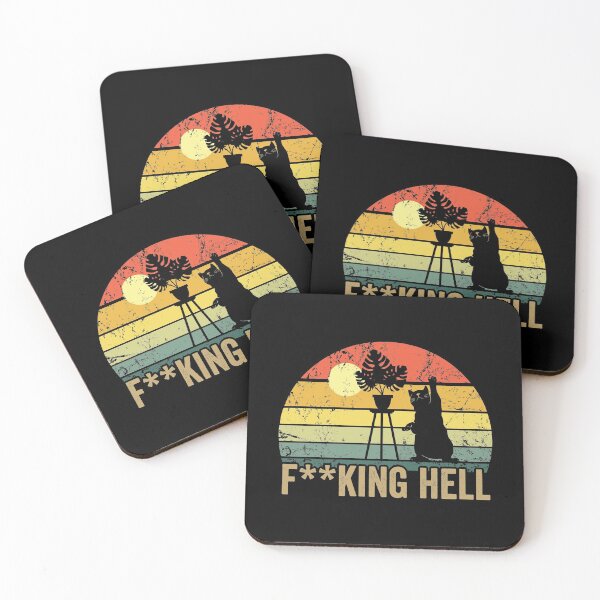 Item preview, VINTAGE CAT F**KING HELL designed and sold by noahs-shop.