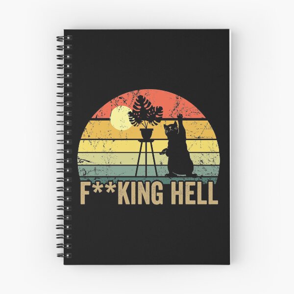 Item preview, VINTAGE CAT F**KING HELL designed and sold by noahs-shop.