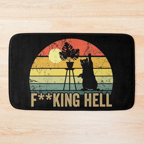 Item preview, VINTAGE CAT F**KING HELL designed and sold by noahs-shop.