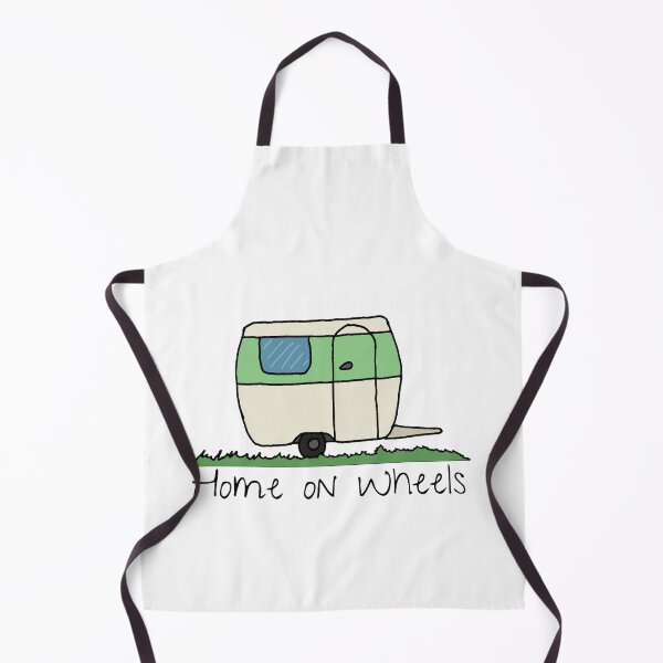 Item preview, Cute retro caravan, Green designed and sold by FoxCalledThread.