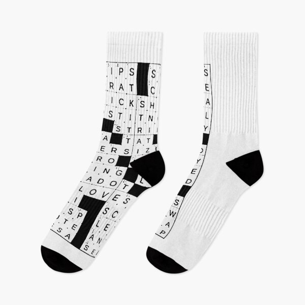 Item preview, stuffed crossword clue designed and sold by Funny Tee.