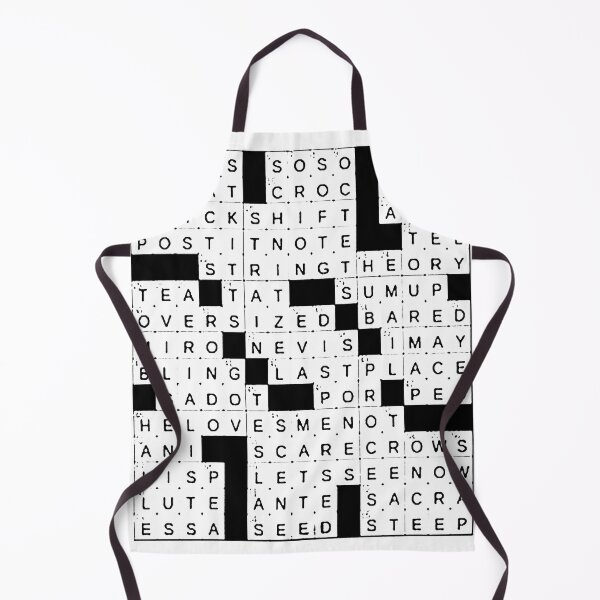 Item preview, stuffed crossword clue designed and sold by Funny Tee.