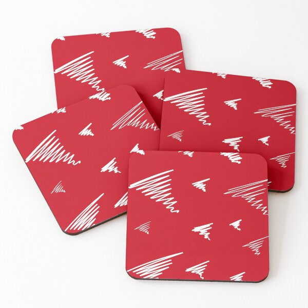 Item preview, Zic Zac on red designed and sold by Creatiefs.