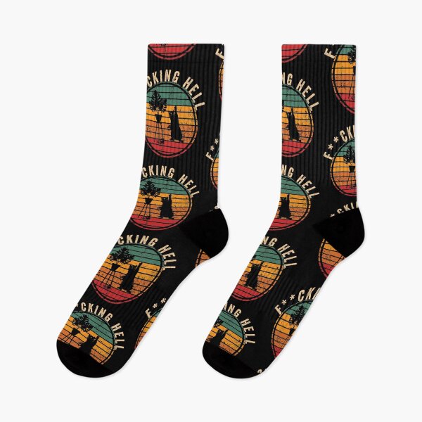 Artikelvorschau, VINTAGE CAT F**KING HELL entworfen und verkauft von noahs-shop.