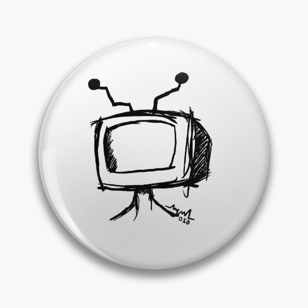 Item preview, Monochrome T.V. Head designed and sold by AntiSociety.