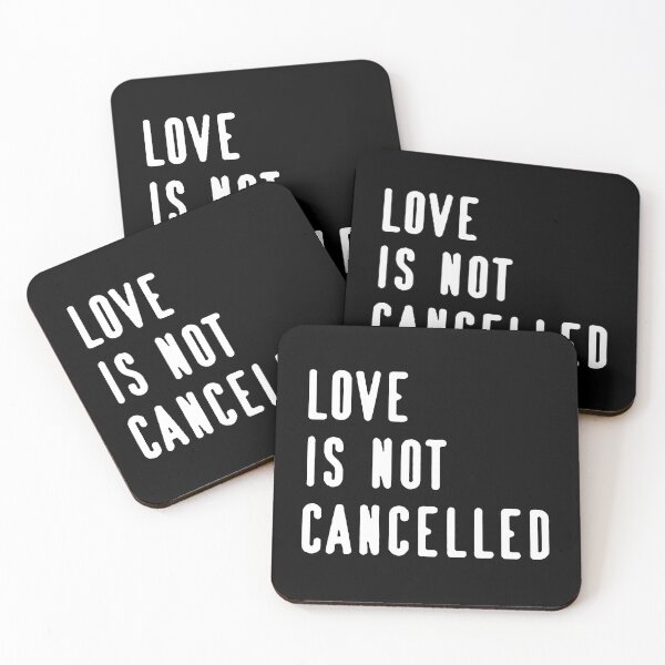 Item preview, Love Is Not Cancelled designed and sold by Funny Tee.