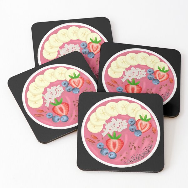 Item preview, Strawberry Smoothie and Fruit Bowl designed and sold by onepiconetreat.