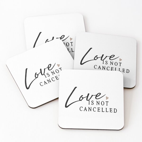 Item preview, Love Is Not Cancelled designed and sold by Funny Tee.