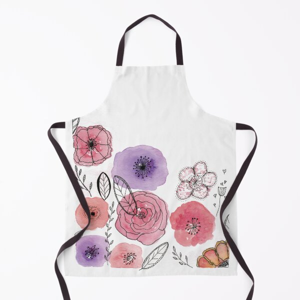 Item preview, Floral Water Colour + Doodle designed and sold by agapedesign.