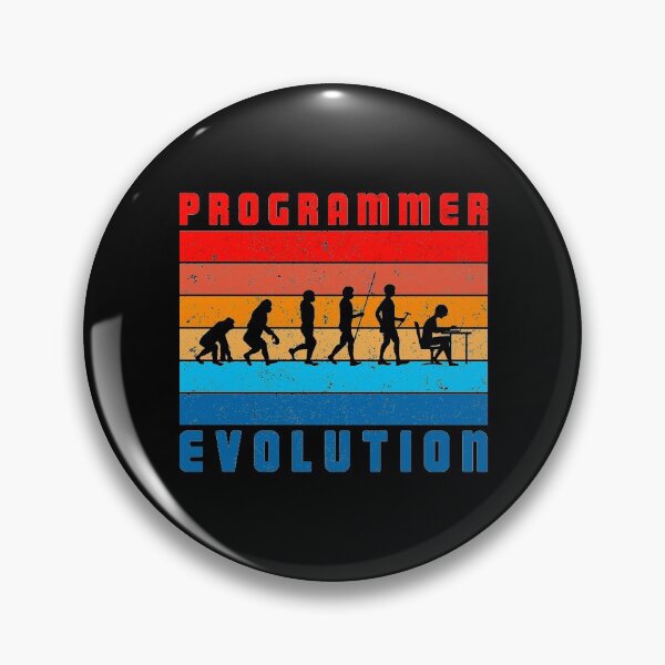 Item preview, Programmer Evolution - When All Else Fail's, Reboot! - Programmers Avoid And Control Complexities - Design For T-Shirts, Hardcover Journals, Tablet Cases And Skins Etc. designed and sold by ShaykhUmer.