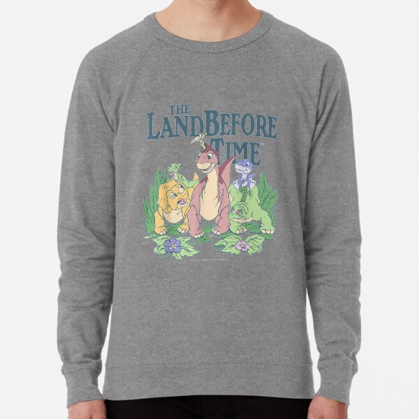 Land Before Time Pastel Dinosaur Friends T-Shirt Lightweight Sweatshirt