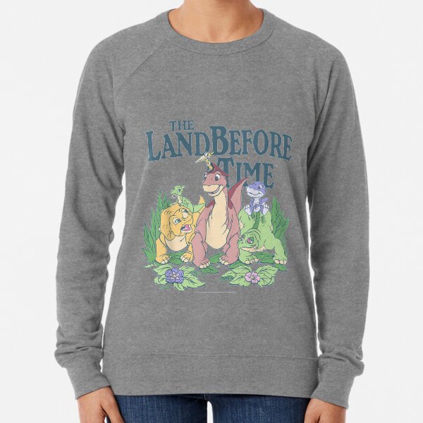 Land Before Time Pastel Dinosaur Friends T-Shirt Lightweight Sweatshirt