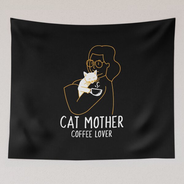 Item preview, cat mother coffee lover designed and sold by taddd.