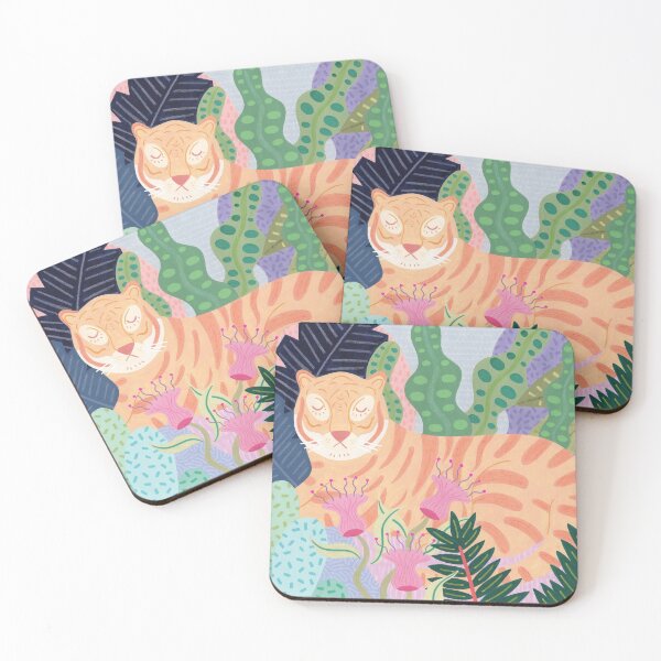 Item preview, Tiger in Jungle designed and sold by JasperAndPudArt.
