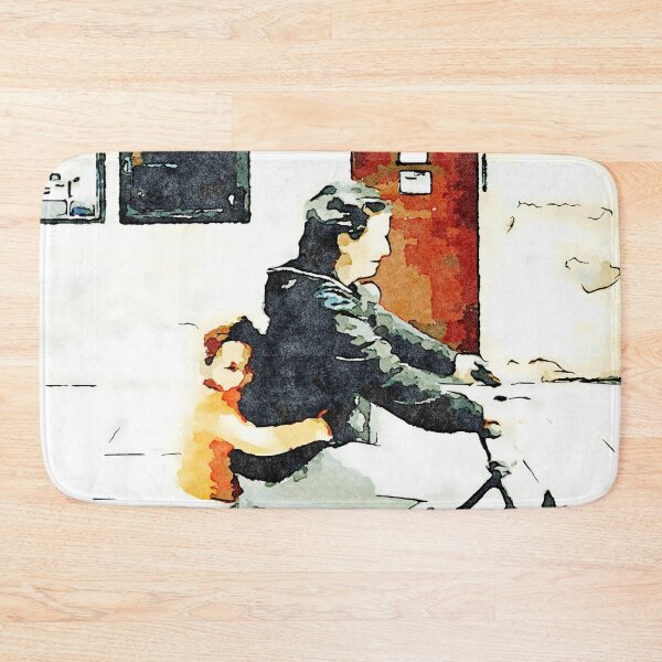 Item preview, Mother and son cycling designed and sold by Giuseppe Cocco.