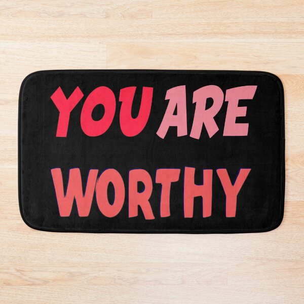 Item preview, You Are Beautiful You Are Worthy You Are Enough designed and sold by The Full Cart.