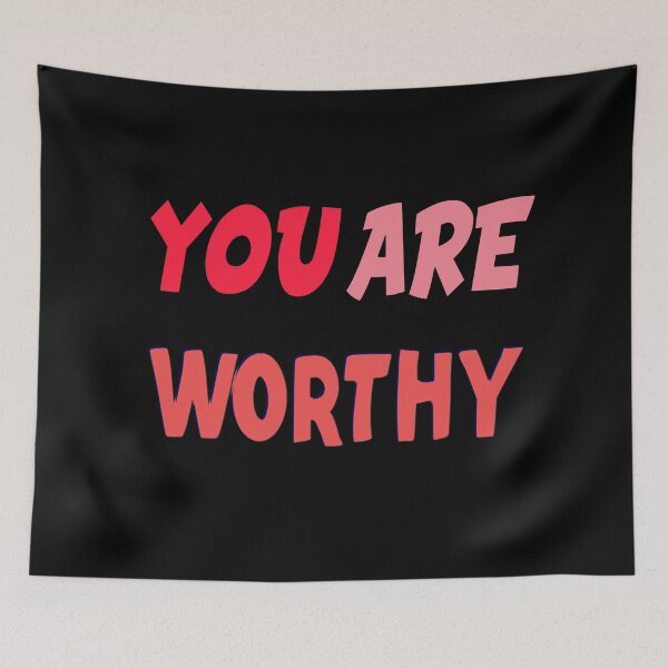 Item preview, You Are Beautiful You Are Worthy You Are Enough designed and sold by The Full Cart.