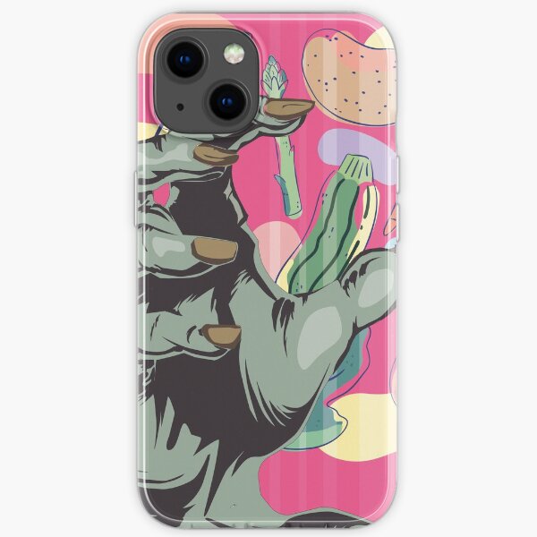 Vegetarian Zombie iPhone Soft Case