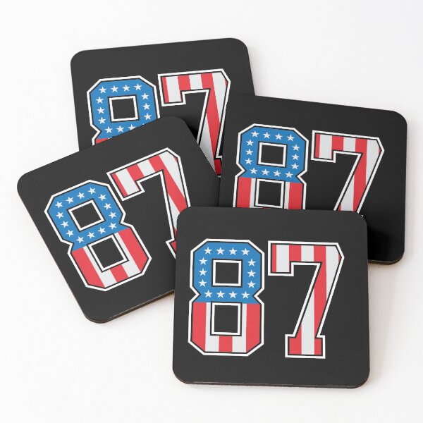 Item preview, 87 American Lucky Number Eighty-seven United States Flag designed and sold by Urosek.