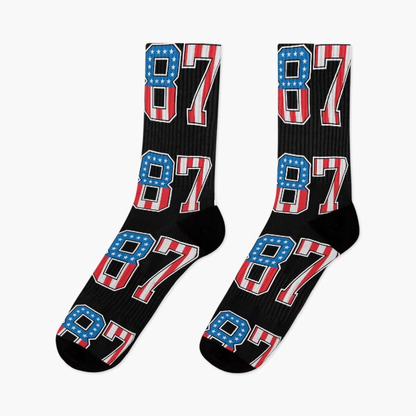 Item preview, 87 American Lucky Number Eighty-seven United States Flag designed and sold by Urosek.