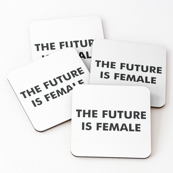 Item preview, THE FUTURE IS FEMALE BLACK BOLD designed and sold by binti163.