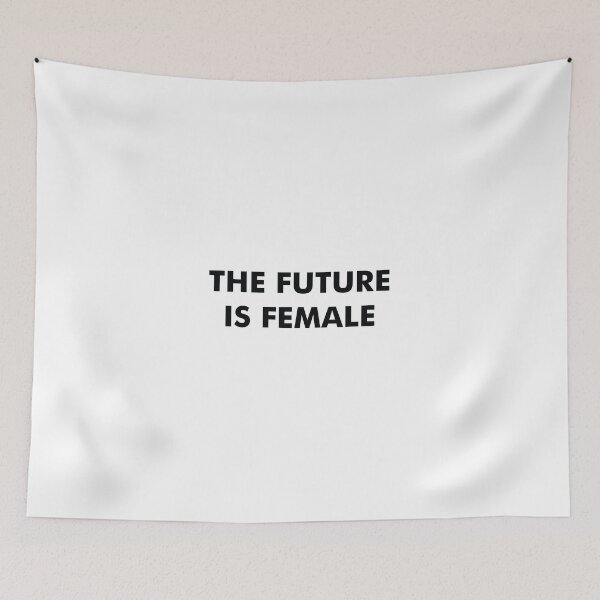 Item preview, THE FUTURE IS FEMALE BLACK BOLD designed and sold by binti163.