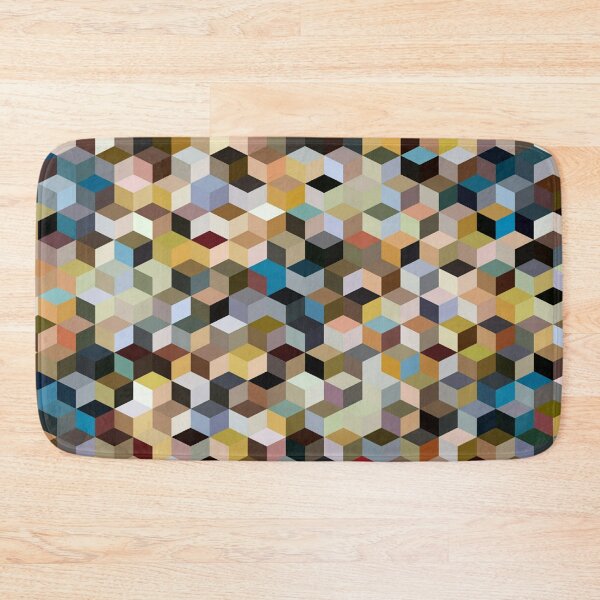 Item preview, Cute Colourful Cubes Abstract Background funny gift for digital art lovers  designed and sold by AYACHI90.