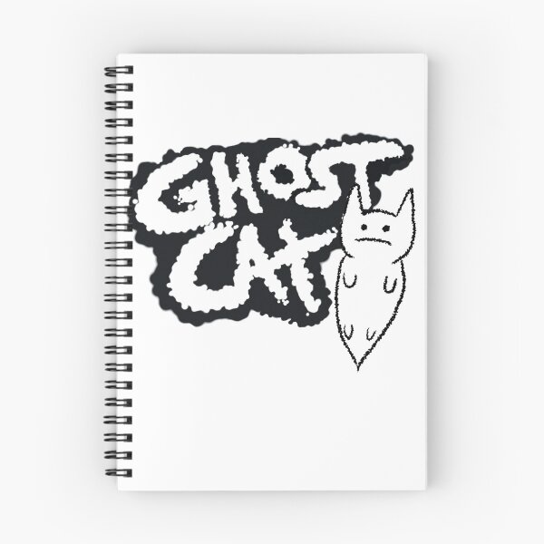 Item preview, Ghost Cat "Band Tee" designed and sold by NootopiaLoot.