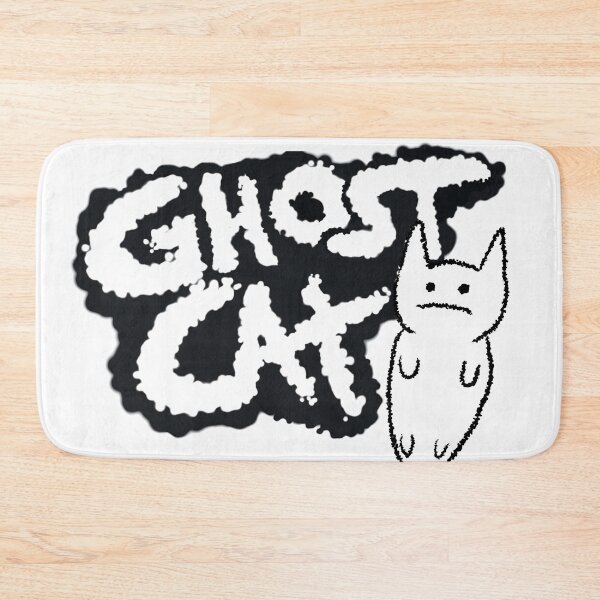 Item preview, Ghost Cat "Band Tee" designed and sold by NootopiaLoot.