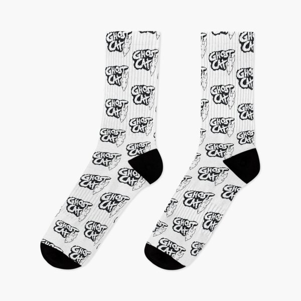 Item preview, Ghost Cat "Band Tee" designed and sold by NootopiaLoot.