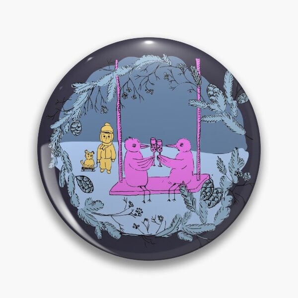 Item preview, Birds Celebrating on a Swing designed and sold by Elizaveta Levina.