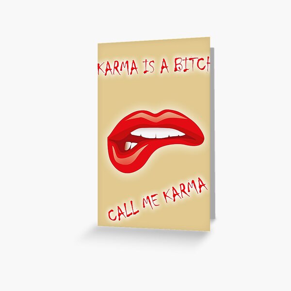 Item preview, Call me Karma designed and sold by Teodosija.