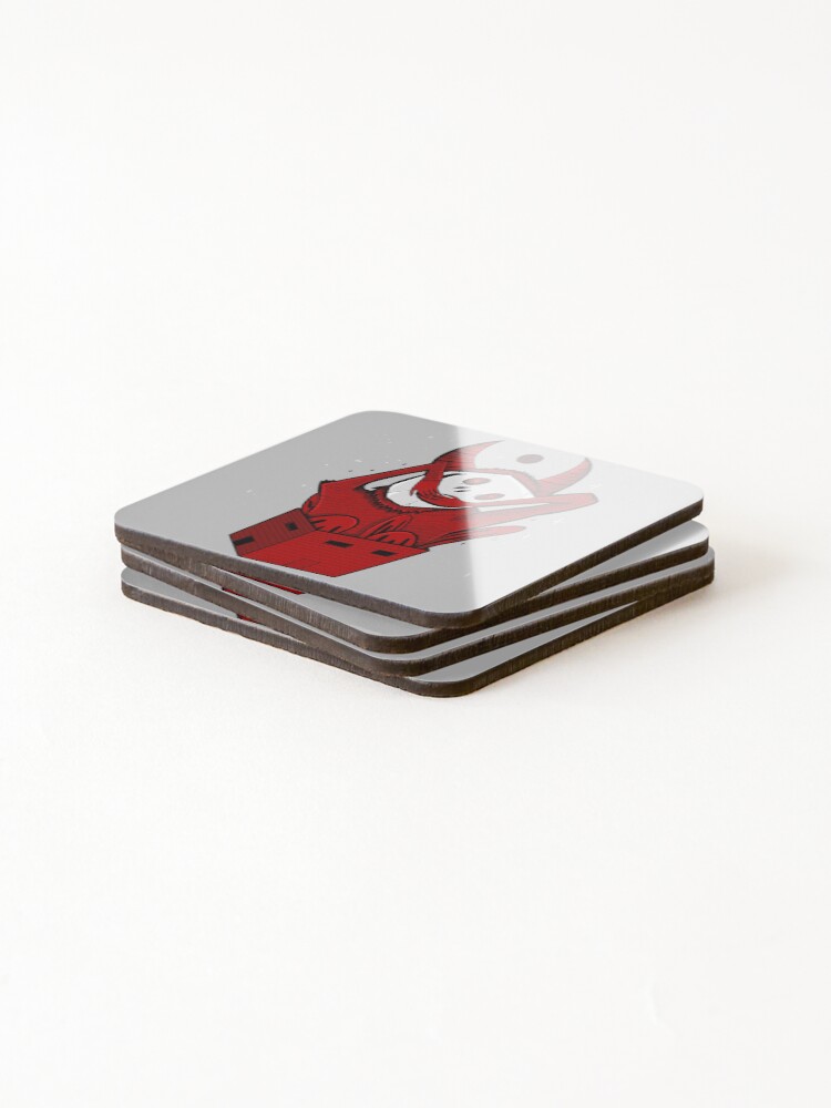 Thumbnail 4 of 5, Coasters (Set of 4),  I do not talk designed and sold by Rigel-ART.